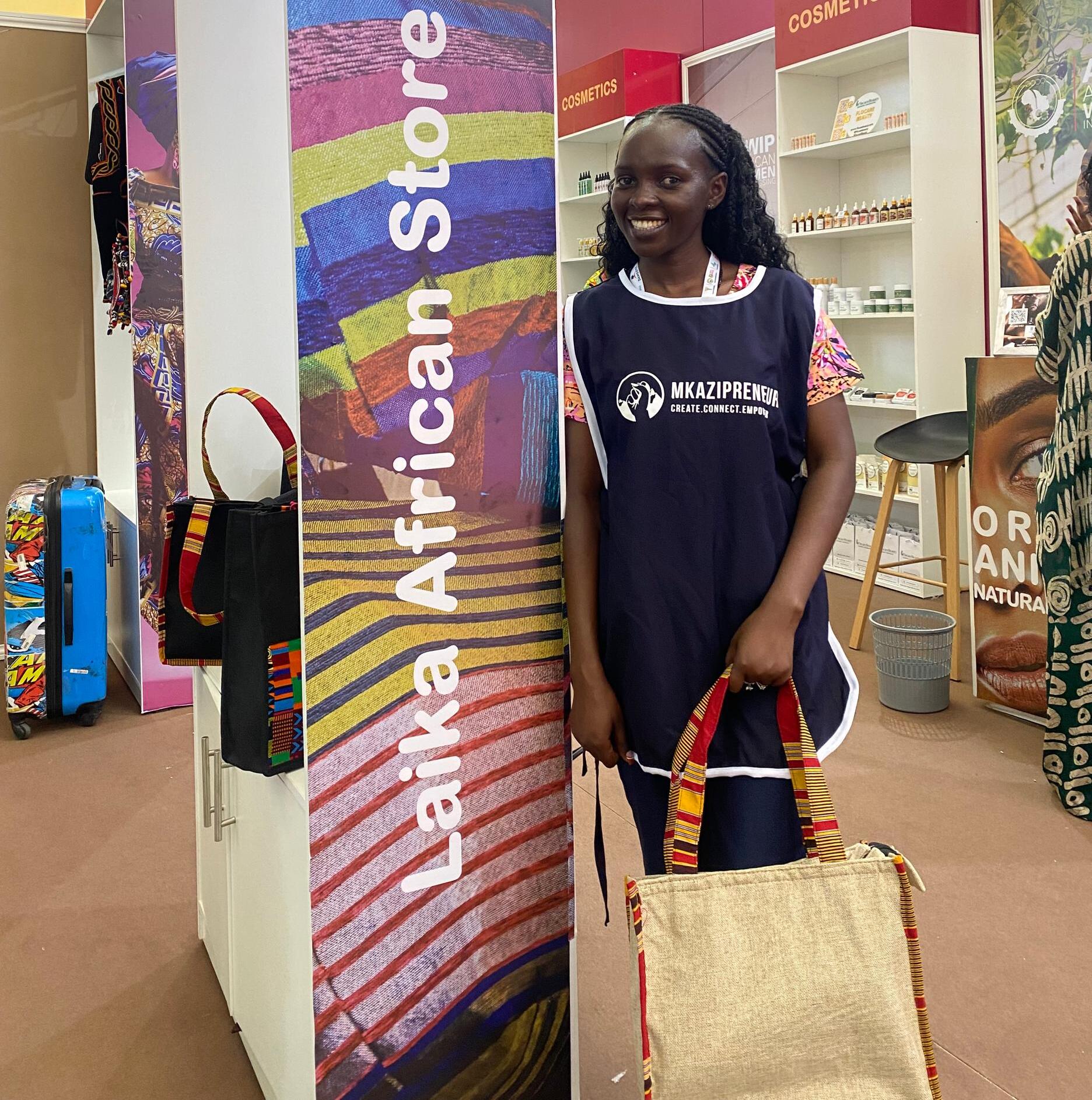 Nassuna Caroline, CEO Laika African stores